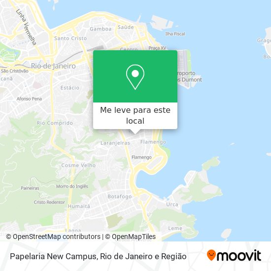 Papelaria New Campus mapa