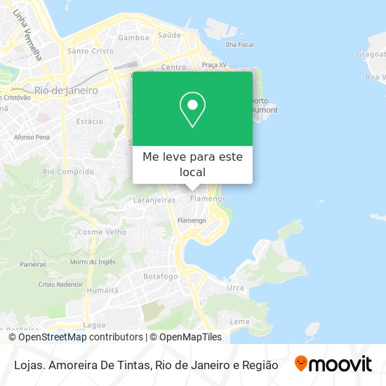 Lojas. Amoreira De Tintas mapa