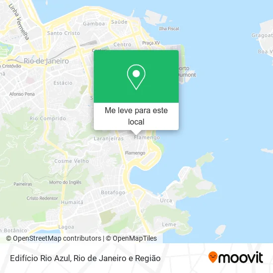 Edifício Rio Azul mapa