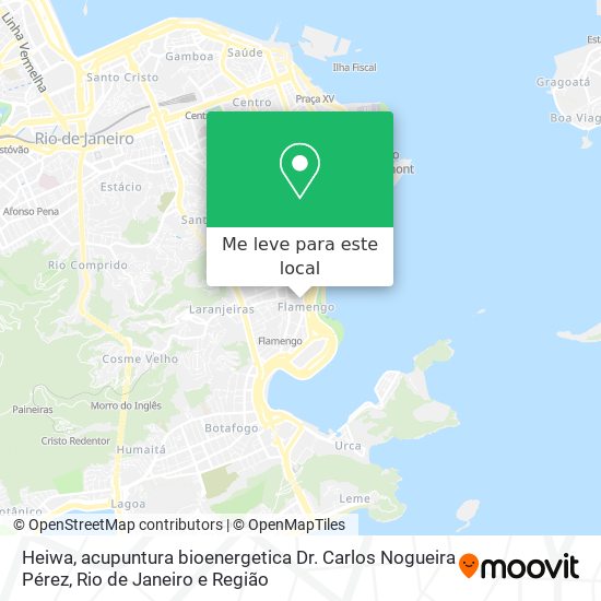 Heiwa, acupuntura bioenergetica Dr. Carlos Nogueira Pérez mapa