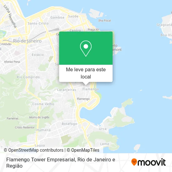 Flamengo Tower Empresarial mapa