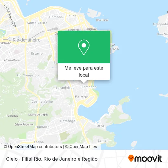 Cielo - Filial Rio mapa