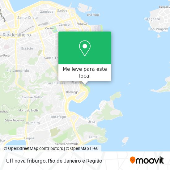 Uff nova friburgo mapa