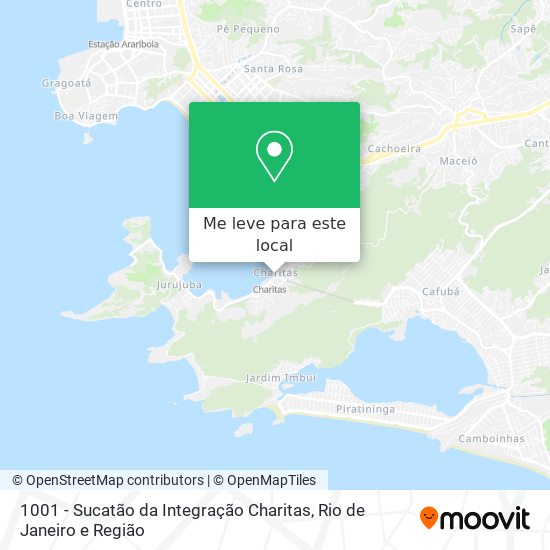 1001 - Sucatão da Integração Charitas mapa