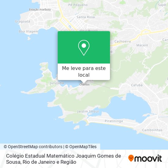 Colégio Estadual Matemático Joaquim Gomes de Sousa mapa