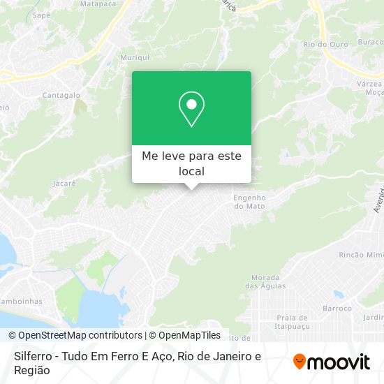 Silferro  - Tudo Em Ferro E Aço mapa