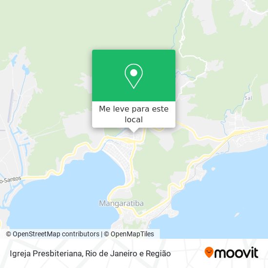 Igreja Presbiteriana mapa
