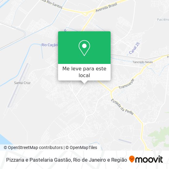 Pizzaria e Pastelaria Gastão mapa