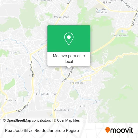 Rua Jose Silva mapa