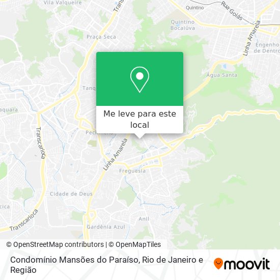 Condomínio Mansões do Paraíso mapa