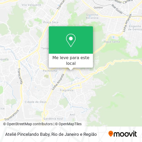 Ateliê Pincelando Baby mapa