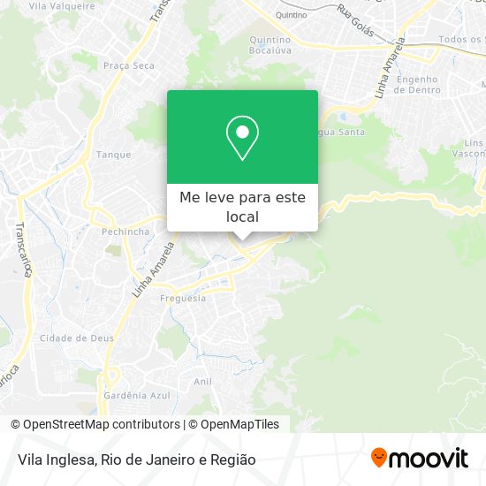 Vila Inglesa mapa