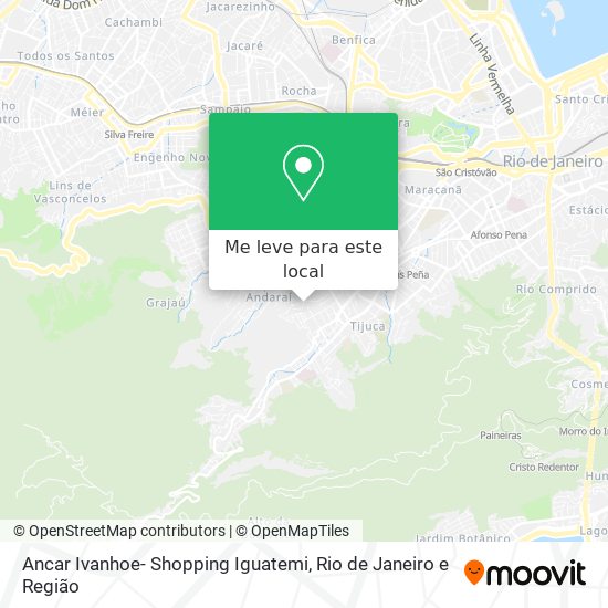 Ancar Ivanhoe- Shopping Iguatemi mapa