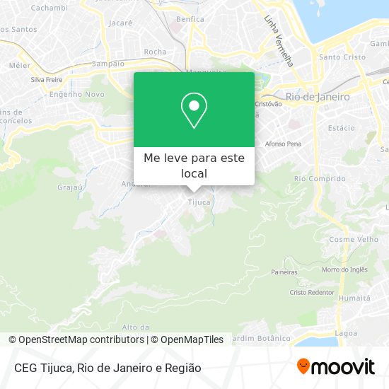 CEG Tijuca mapa