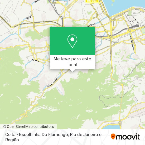 Celta - Escolhinha Do Flamengo mapa