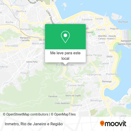 Inmetro mapa