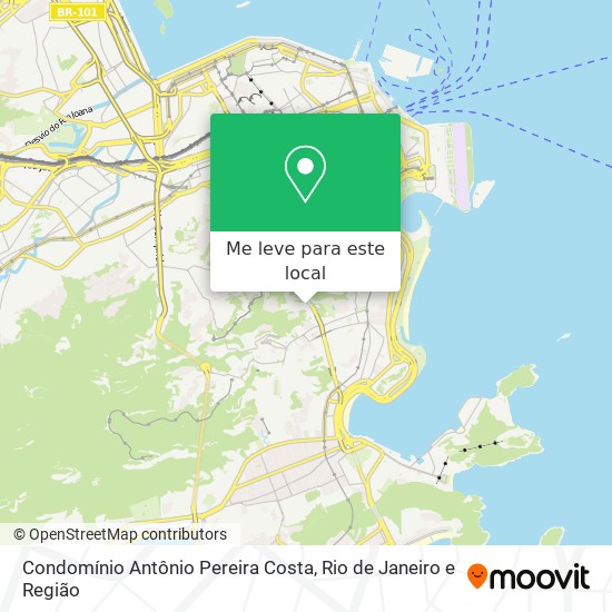 Condomínio Antônio Pereira Costa mapa