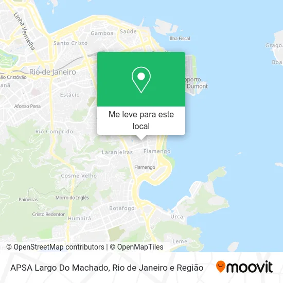 APSA Largo Do Machado mapa