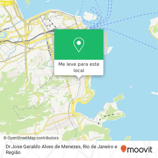 Dr.Jose Geraldo Alves de Menezes mapa