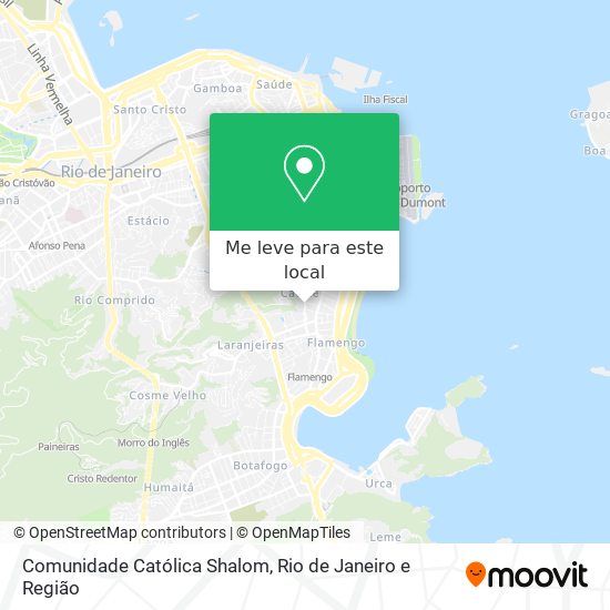 Comunidade Católica Shalom mapa
