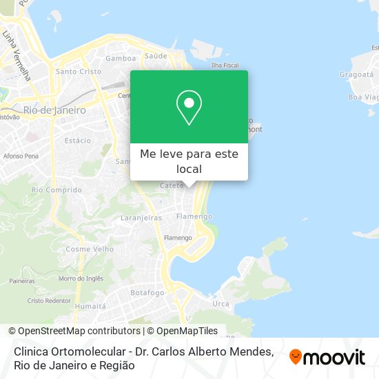 Clinica Ortomolecular - Dr. Carlos Alberto Mendes mapa