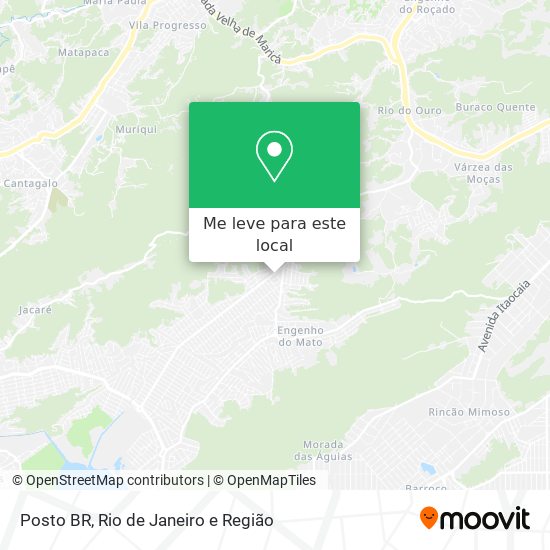 Posto BR mapa