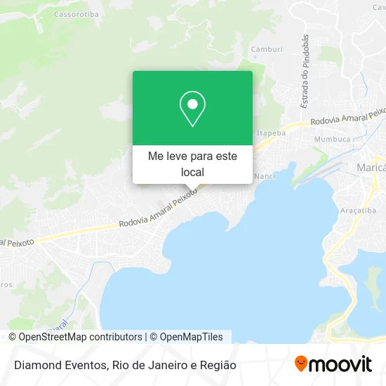 Diamond Eventos mapa