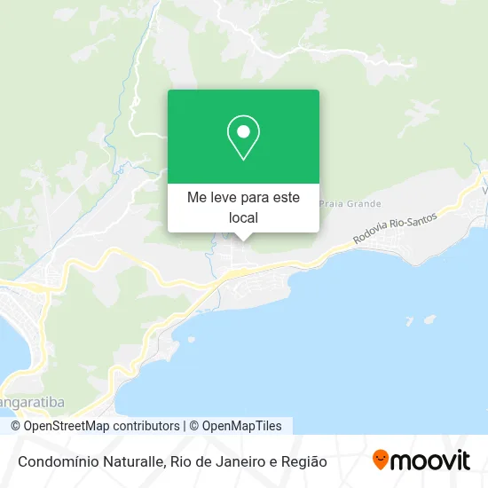 Condomínio Naturalle mapa