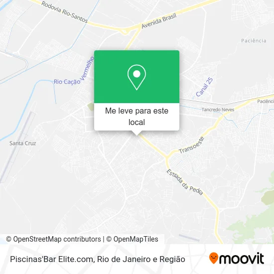 Piscinas'Bar Elite.com mapa