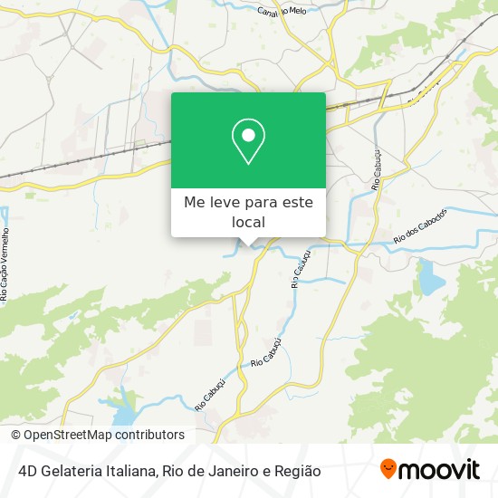 4D Gelateria Italiana mapa