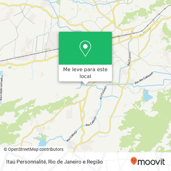 Itaú Personnalité mapa