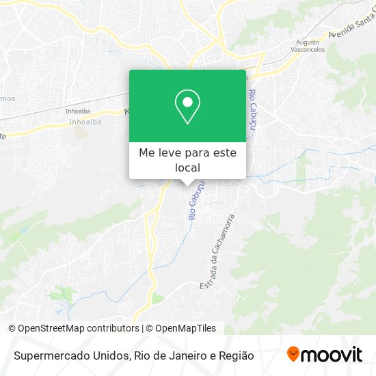 Supermercado Unidos mapa