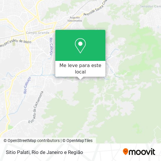 Sitio Palati mapa