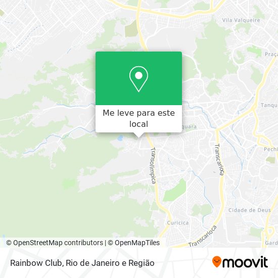 Rainbow Club mapa
