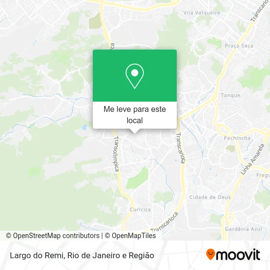 Largo do Remi mapa