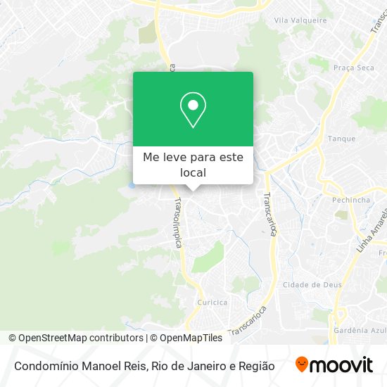 Condomínio Manoel Reis mapa