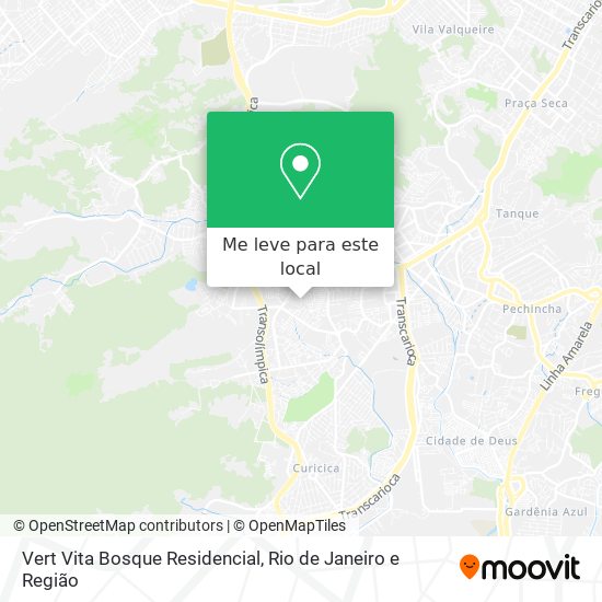 Vert Vita Bosque Residencial mapa