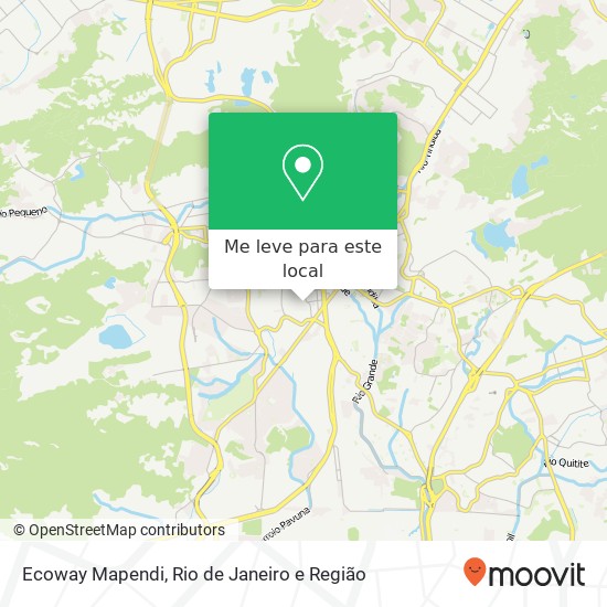 Ecoway Mapendi mapa