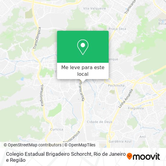 Colegio Estadual Brigadeiro Schorcht mapa