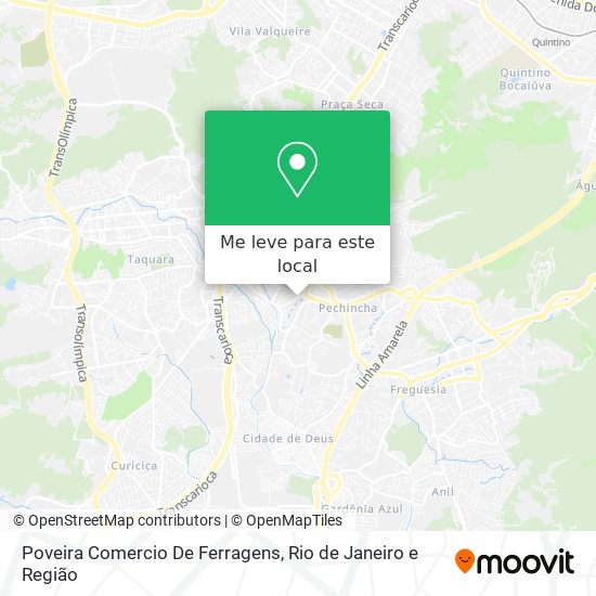 Poveira Comercio De Ferragens mapa