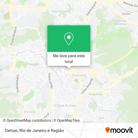 Detran mapa