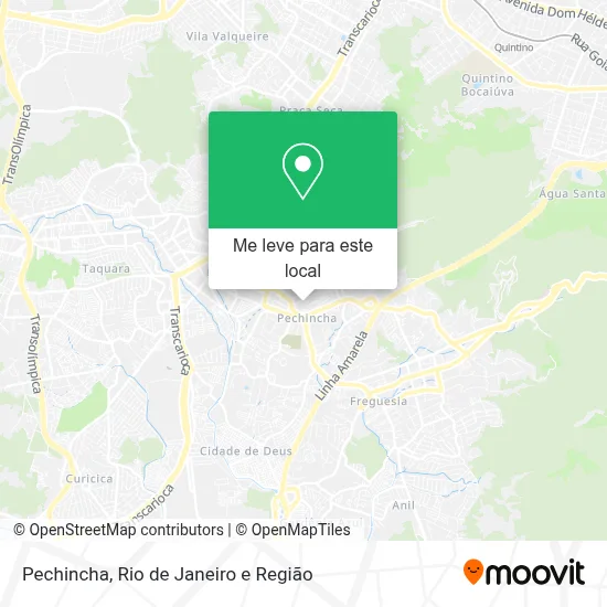 Pechincha mapa