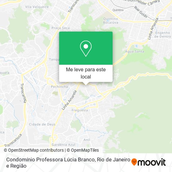 Condomínio Professora Lúcia Branco mapa