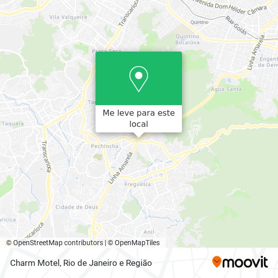 Charm Motel mapa