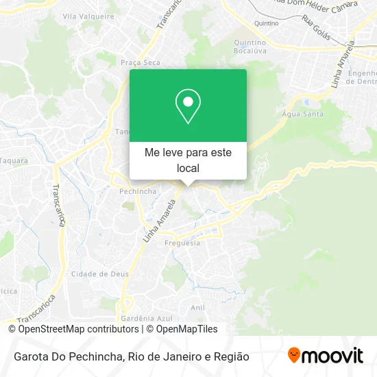 Garota Do Pechincha mapa