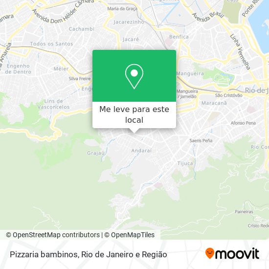 Pizzaria bambinos mapa