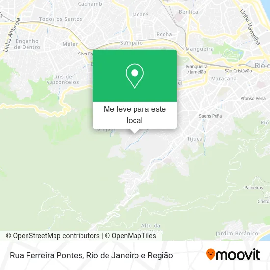 Rua Ferreira Pontes mapa