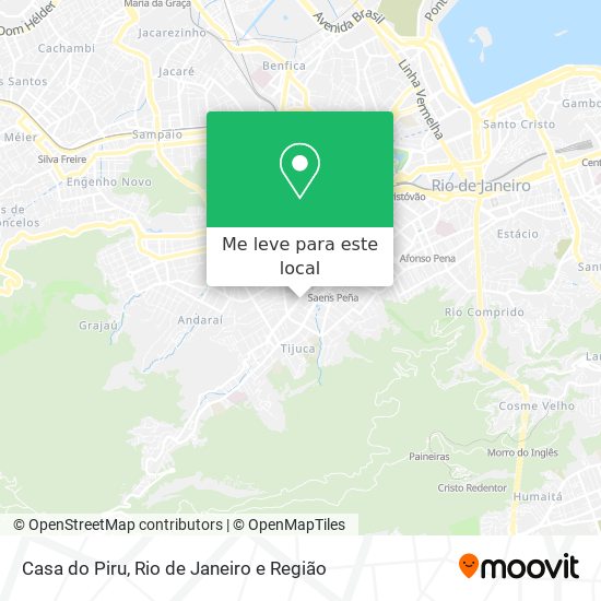 Casa do Piru mapa