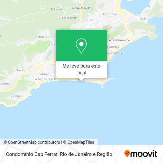 Condomínio Cap Ferrat mapa