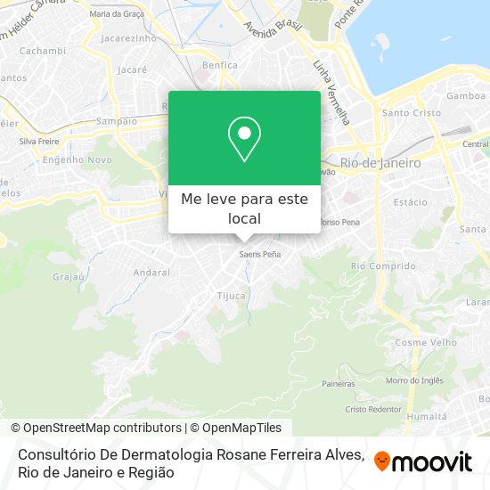 Consultório De Dermatologia Rosane Ferreira Alves mapa